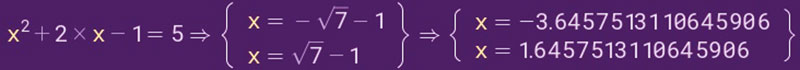 Solving equations